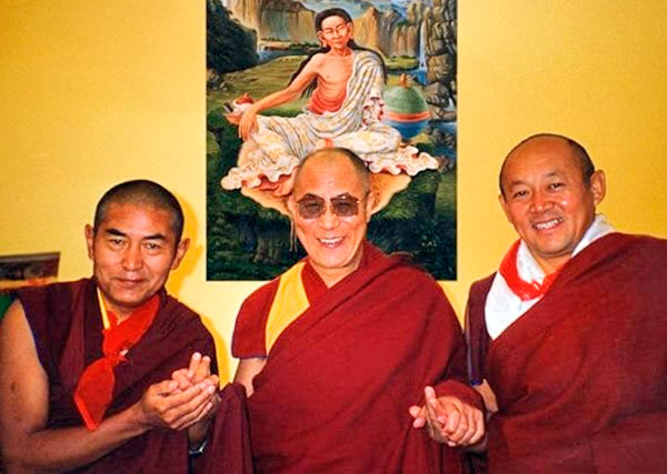 Его Святейшества Чунцан Ринпоче, Далай-лама, Чецан Ринпоче.